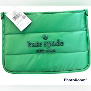 Ella Puffy Fabric wristlet/pouch